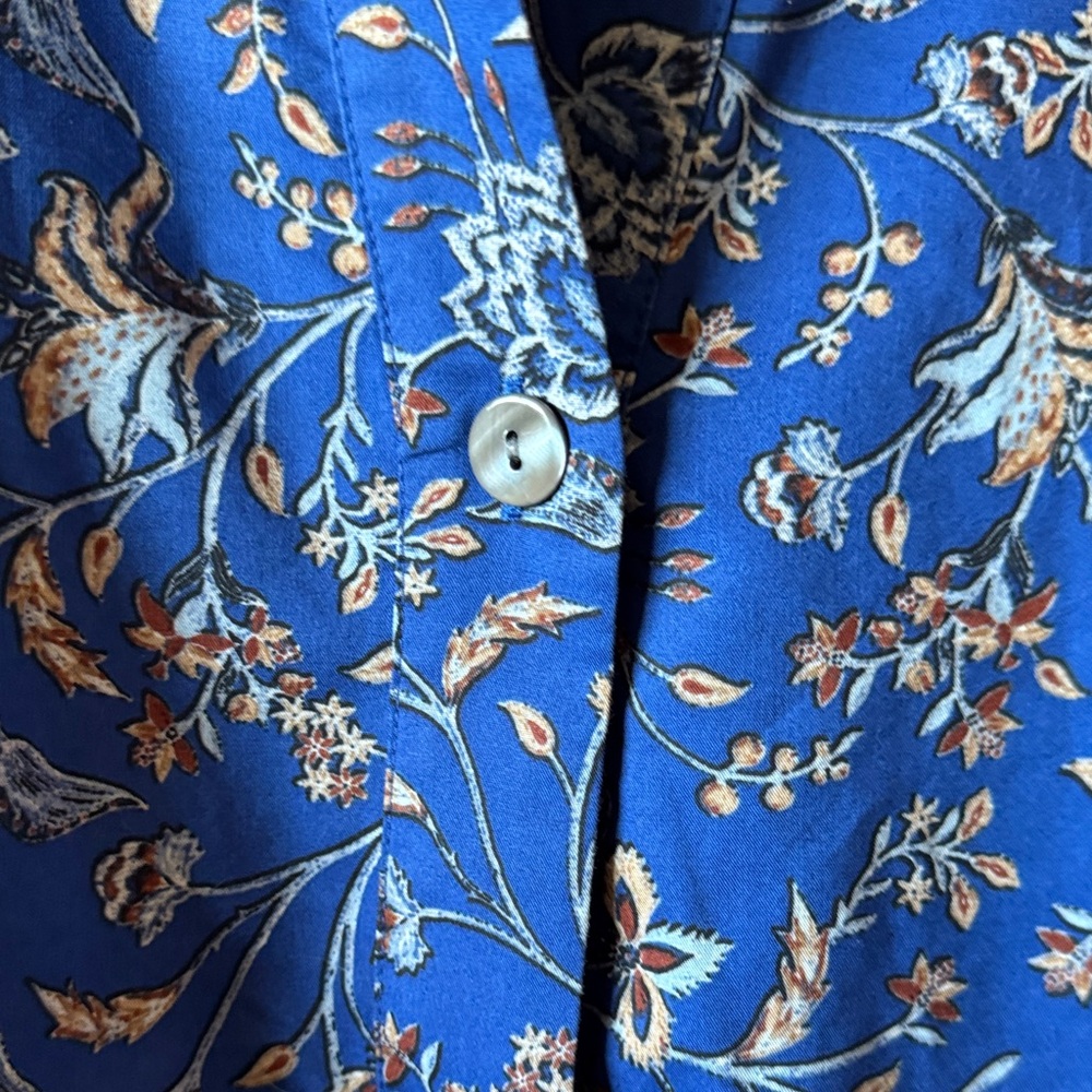 J.Jill wearever collection -Pima cotton blend -made in India-Cottagecore - Picture 5 of 10